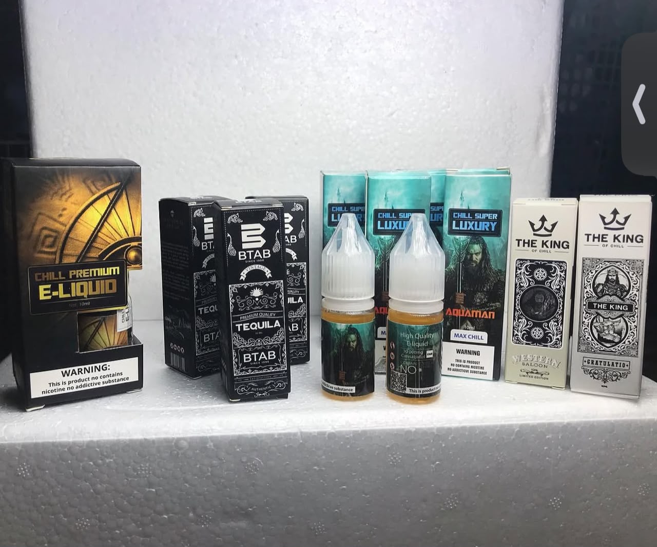 chill premium vape juice